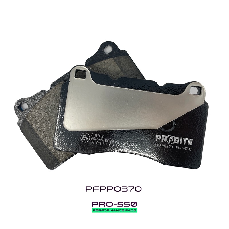 PRO-550 Performance Pads | Fronts | W132mm H77mm D15mm