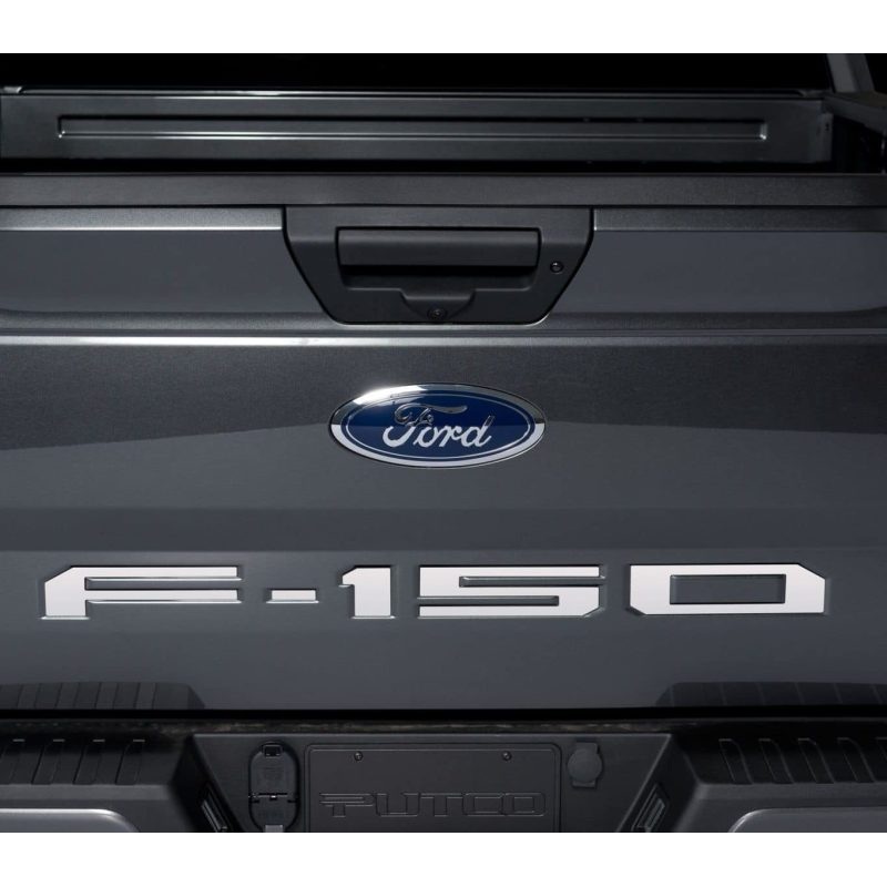 Putco 2021 Ford F-150 Ford Lettering (Cut Letters/Stainless Steel) Tailgate Emblems