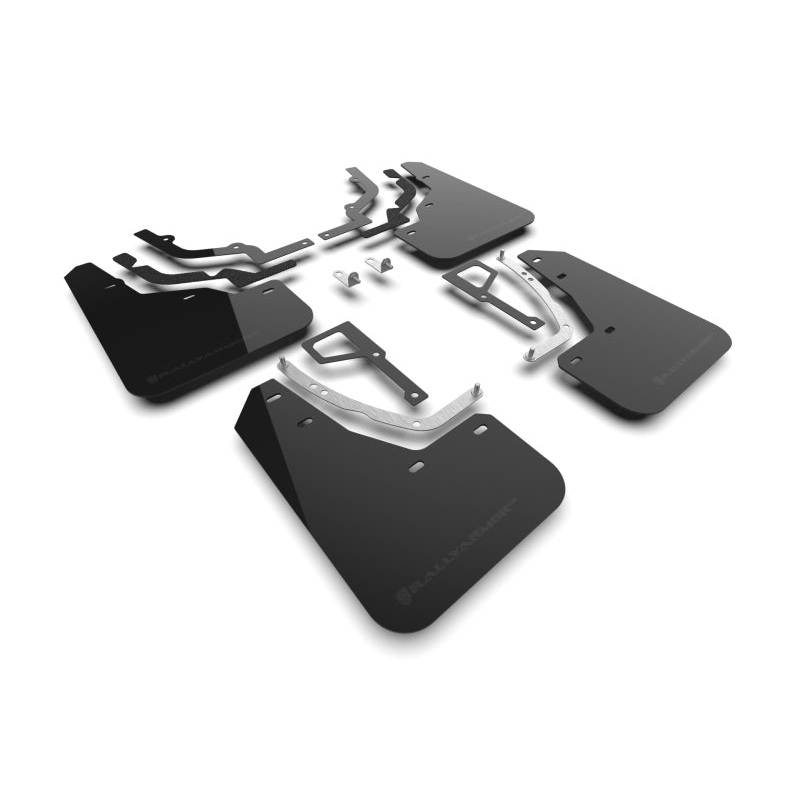 Rally Armor 2025+ Hyundai Ioniq 5 N Black Mud Flap w/ Metallic Black Logo