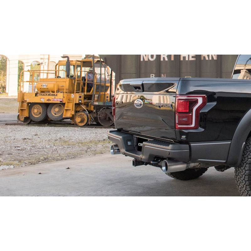 Corsa 2017-2020 Ford F-150 Raptor 3in Inlet / 5in Outlet Satin Polished Tip Kit (For Corsa ExhOnly)