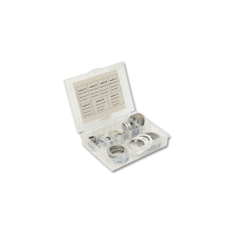 Vibrant Box Set of Crush Washers – 10 of each Size: -3AN to -16AN