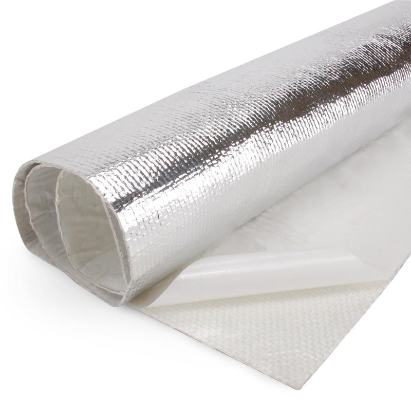 DEI Heat Screen 36in x 40in – Mylar Radiant Glass Fiber Matting w/Adhesive Backing