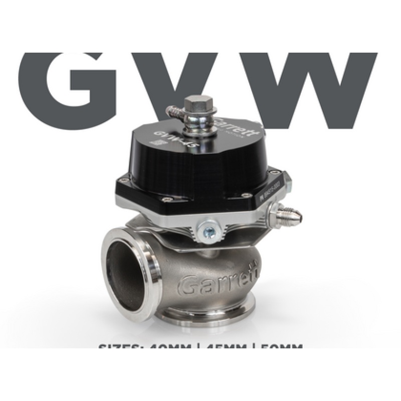 Garrett GVW-50 50mm Wastegate Kit – Black