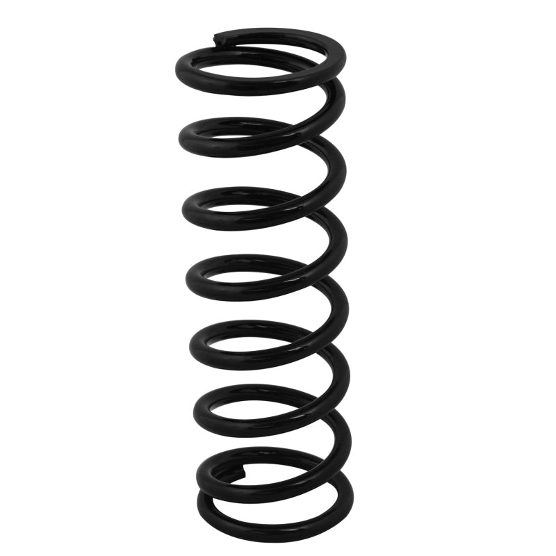 QA1 2-1/2in ID High Travel Spring – 12in Length x 110lbs/in – Black Powder Coated