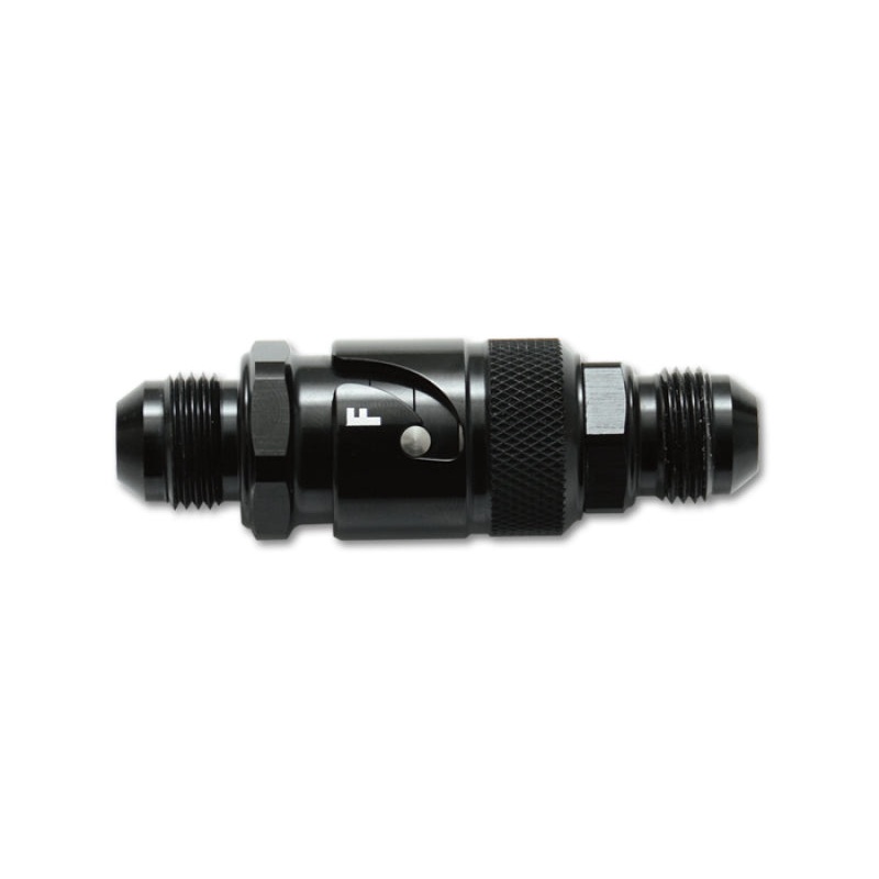 Vibrant -12AN Quick Release Fitting with Viton Seal – Aluminum