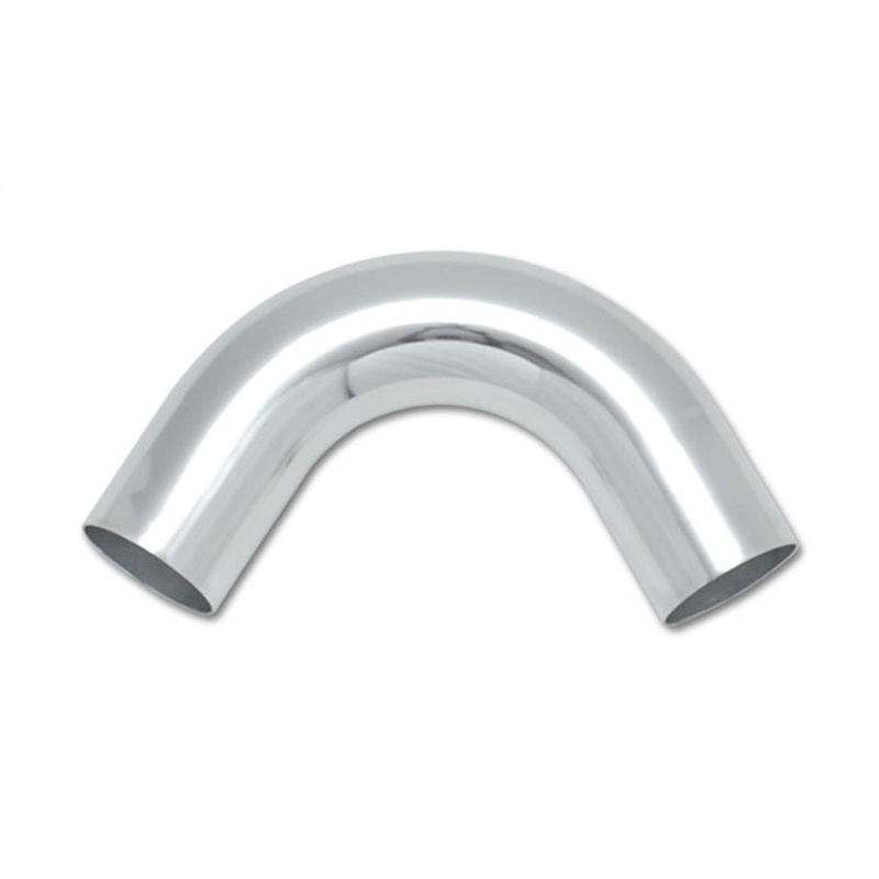 Vibrant 4in O.D. Universal Aluminum Tubing (120 degree Bend) – Polished