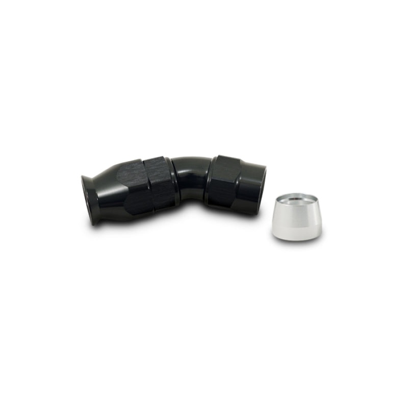 Vibrant -8AN 30 Degree Hose End Fitting for PTFE Lined Hose
