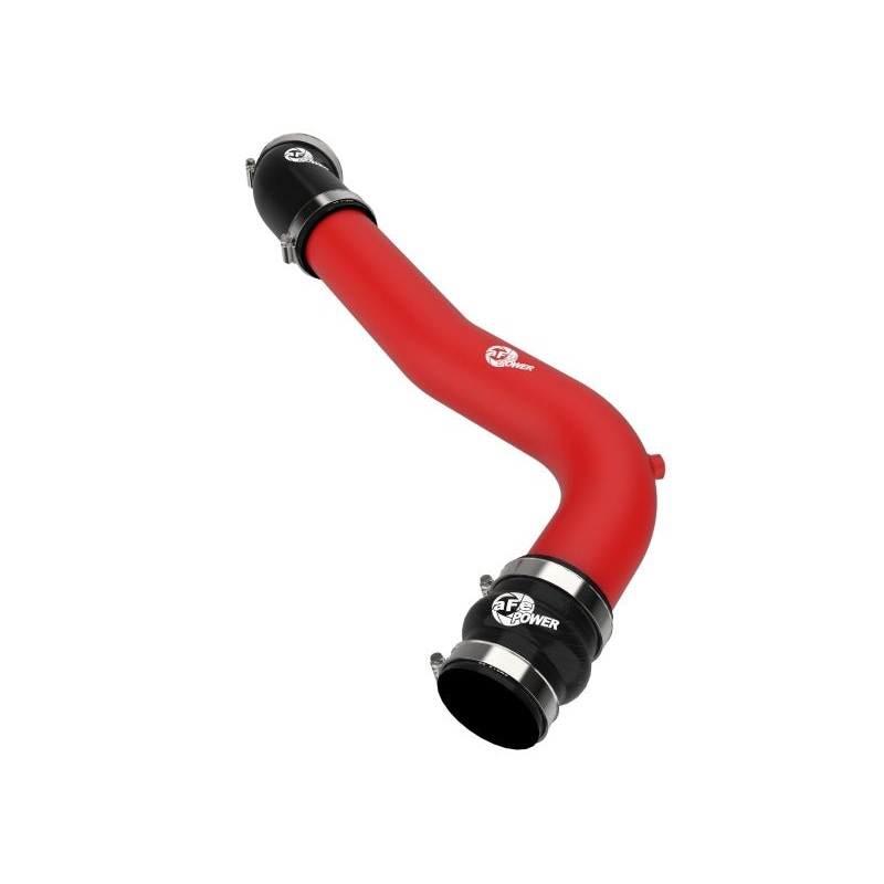 aFe 20-23 Ford Explorer ST V6 3.0L (tt) BladeRunner 2-3/4in Aluminum Cold Charge Pipe – Red