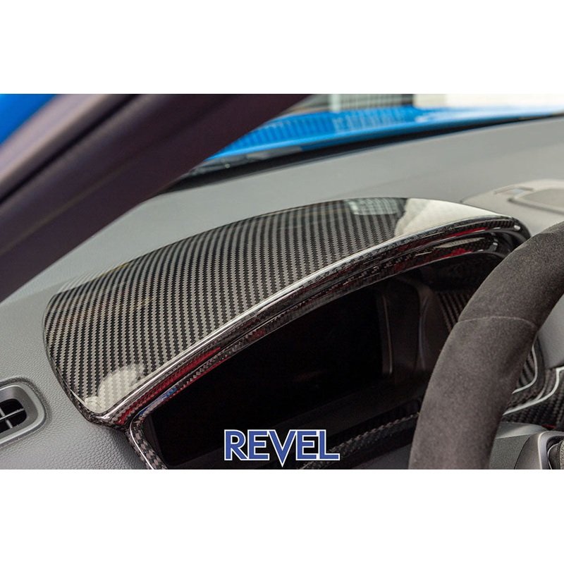 Revel GT Dry Carbon Center Dash Cover 2023+ Honda Civic Type R FL5