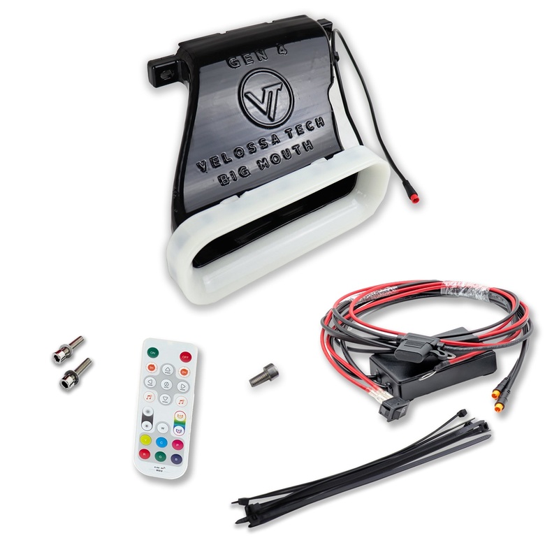 Velossa Tech 2019-2022+ Kia Forte GT/EX/LXS BIG MOUTH “LIT KIT” Ram Air Intake Snorkel