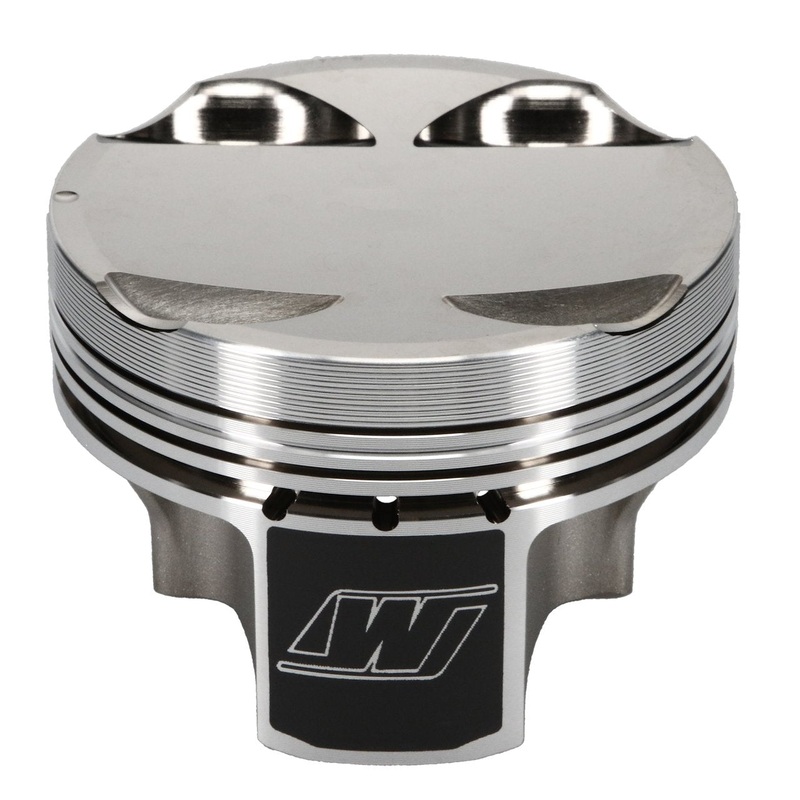 Wiseco K666M8675AP Mitsu Evo 4-9 4G63 Asymmetric Skirt Bore 86.75mm – Size +.070 – CR 9.5 Piston Set