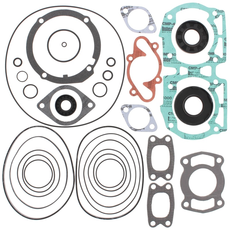 Vertex 611110 Gaskets 90-91 Sea-Doo 580 Yellow Eng GT Complete Gasket Kit w/ Oil Seals