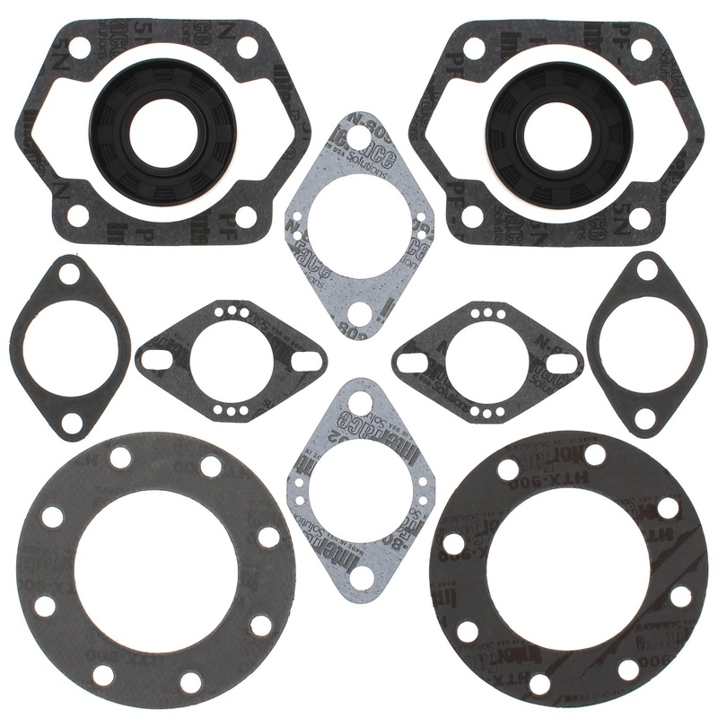 Vertex 711068 Gaskets 1972 Ski-Doo Blizzard FA Complete Gasket Kit w/ Oil Seals