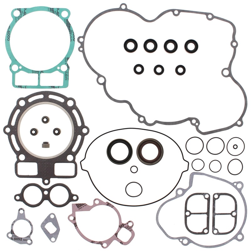 Vertex 811930 Gaskets 08-09 KTM XC 450 ATV Complete Gasket Kit w/ Oil Seals