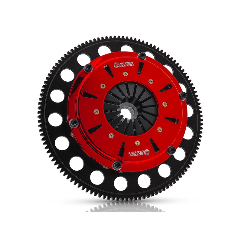 Action Clutch ACR-2810-S 7.25in Sprung Twin Disc Race Kit for Honda Accord 2003-2012 2.4L (K24A4) Includes Chromoly Flywheel