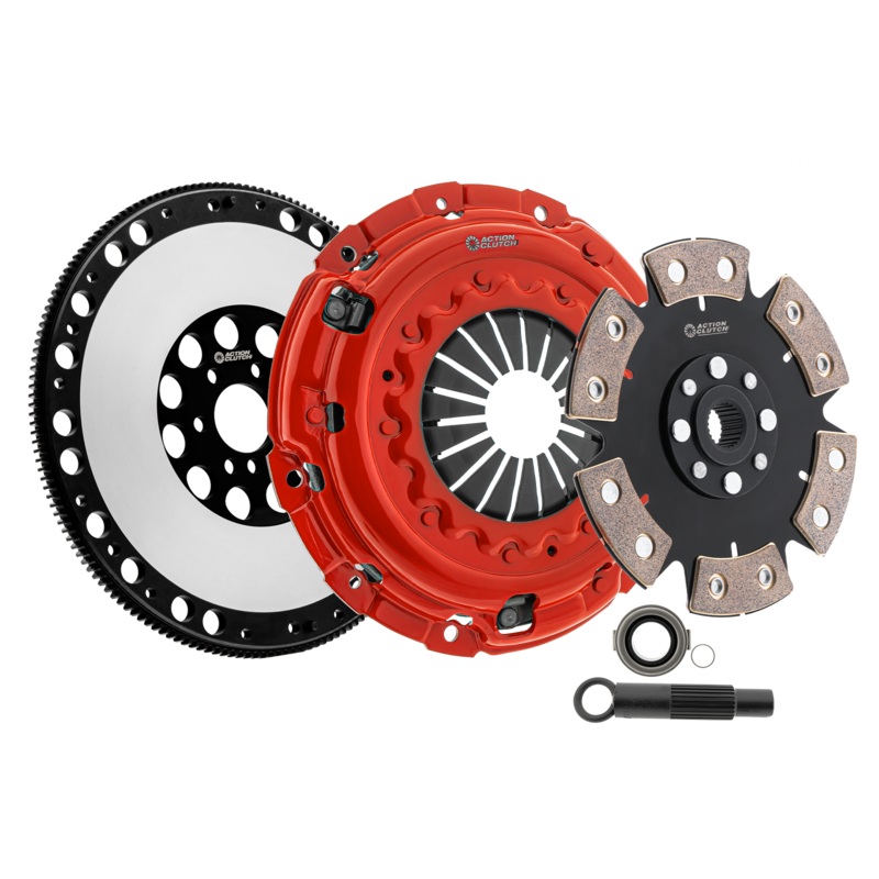 Action Clutch ACR-3514 Stage 4 Clutch Kit (1MD) for BMW 528i 1999-2000 2.8L DOHC RWD Includes Lightened Flywheel