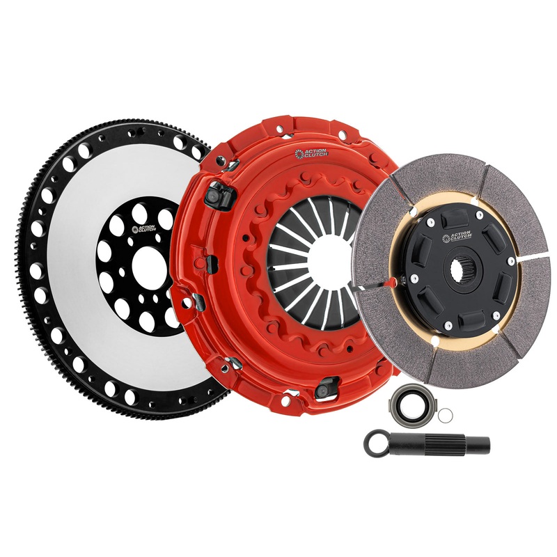 Action Clutch ACR-3560-SPR Ironman Sprung (Street) Clutch Kit for Subaru Forester XT 2006-2013 2.5L DOHC (EJ255) Turbo AWD Includes Lightened Flywheel