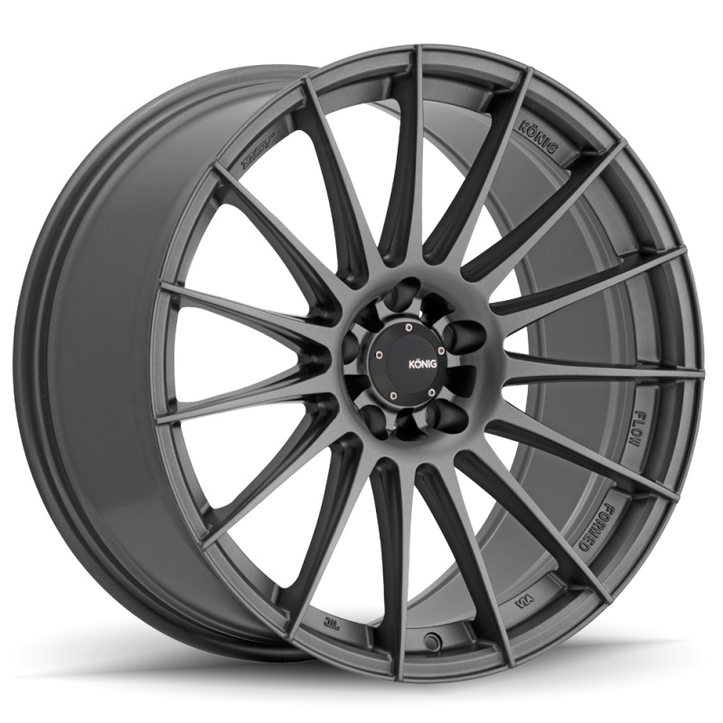 Konig Rennform 18×8 5×112 ET45 Matte Grey