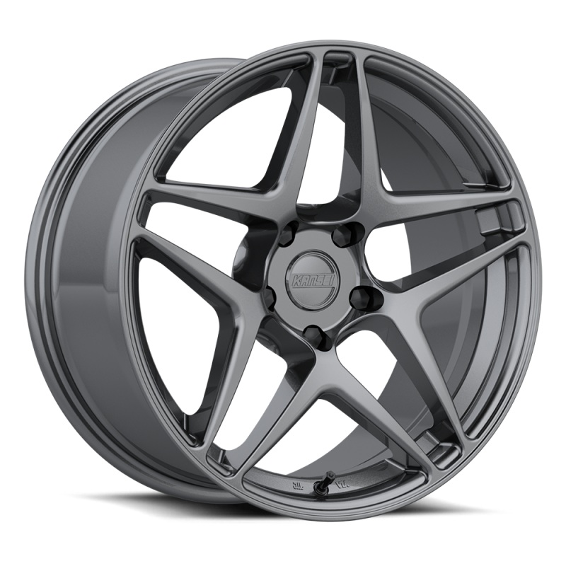 Kansei K15G Astro 18×9.5in / 5×100 BP / 35mm Offset / 73.1mm Bore – Gunmetal Wheel