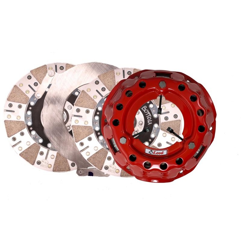 McLeod SFT 2000 Ford Mod Motor – 8 Bolt Crank – 1-1/8in x 26 Spline – 164T Flywheel Twin Clutch Kit