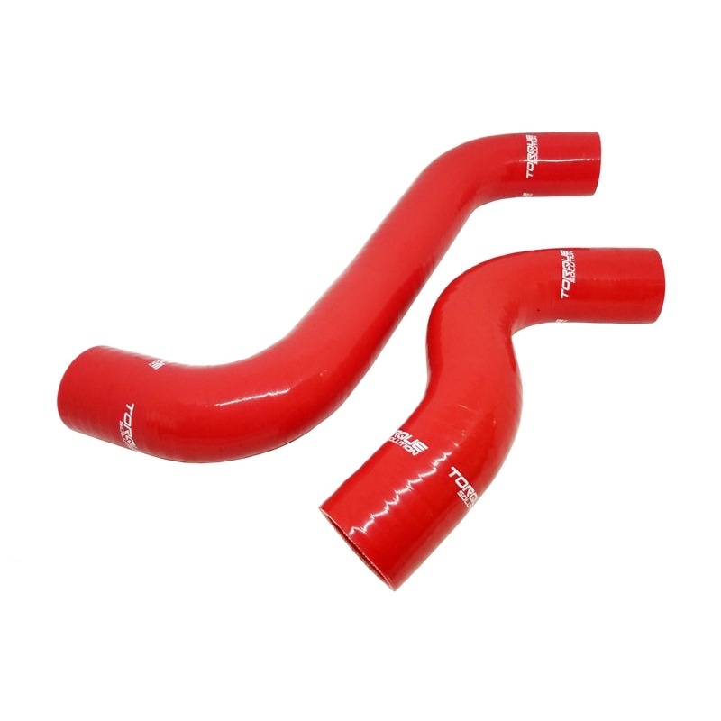 Torque Solution 2015+ Subaru WRX / 2014+ Forester XT Silicone Radiator Hose Kit – Red