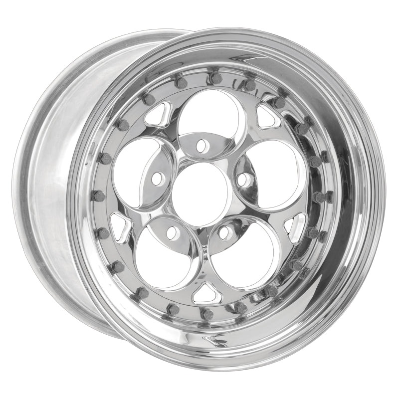 Weld Magnum III 15×16 / 5×4.75 BP / 5.5in. BS Polished Wheel – Non-Beadlock