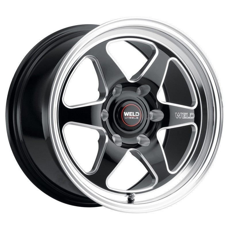 Weld S156 17×10 Ventura 6 Drag 6×139.7 ET25 BS6.50 Gloss BLK MIL DIA 106.1