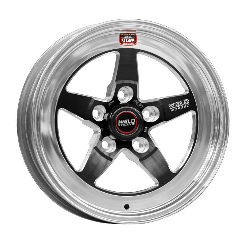 Weld S71 15×8.33 / 5×4.75 BP / 3.5in. BS Black Wheel (Medium Pad) – Non-Beadlock