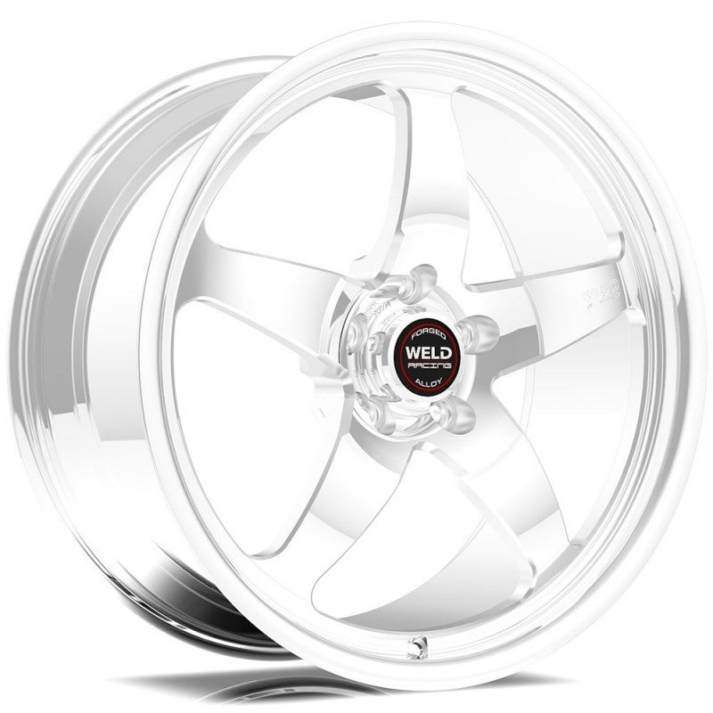 Weld S71 20×10.5 / 5x115mm BP / 5.3in. BS Polished Wheel (High Pad) – Non-Beadlock