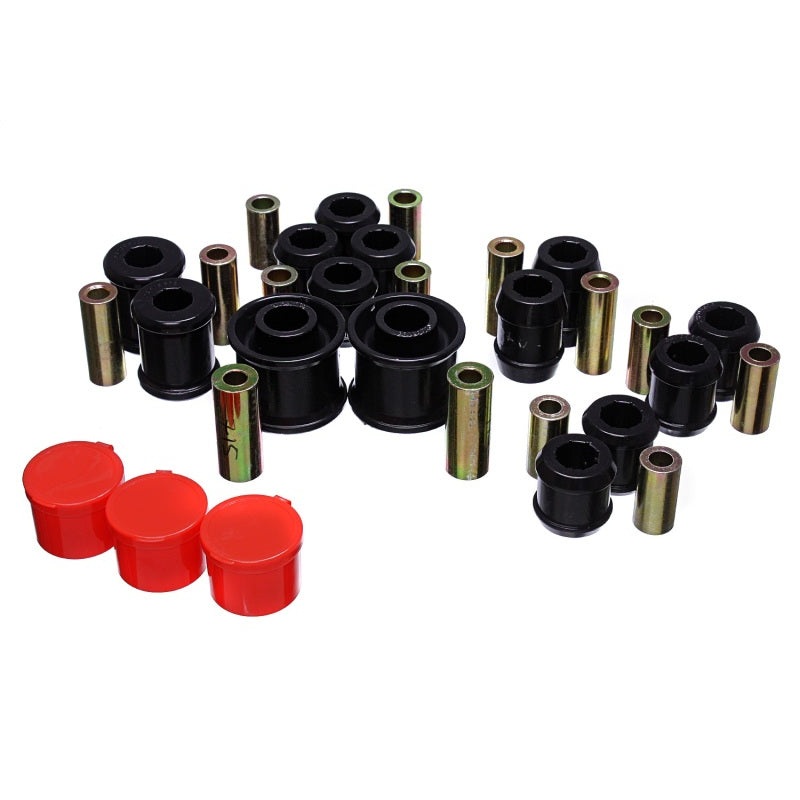 Energy Suspension 12-16 VW Passat / 07-16 VW EOS (1F) Rear Control Arm Bushing Set – Black