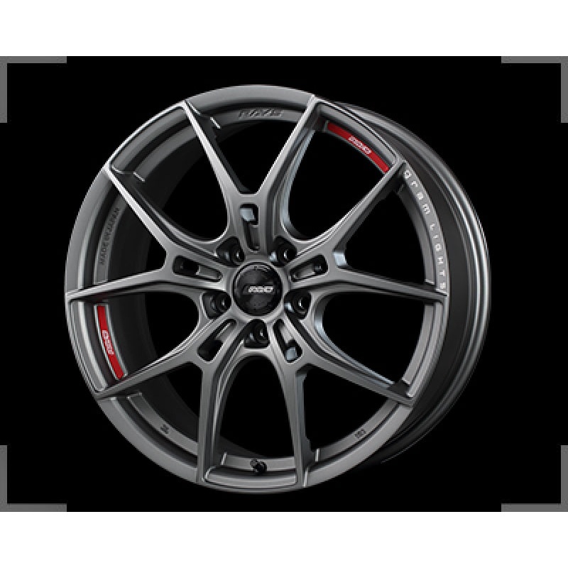 Gram Lights 57FXZ Overseas 20×9.5 +35 5-120 Matte Graphite w/Machining Wheel
