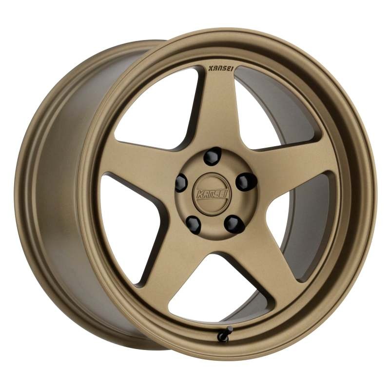 Kansei K12B Knp 18×9.5in / 5×120 BP / 22mm Offset / 72.56mm Bore – Bronze Wheel