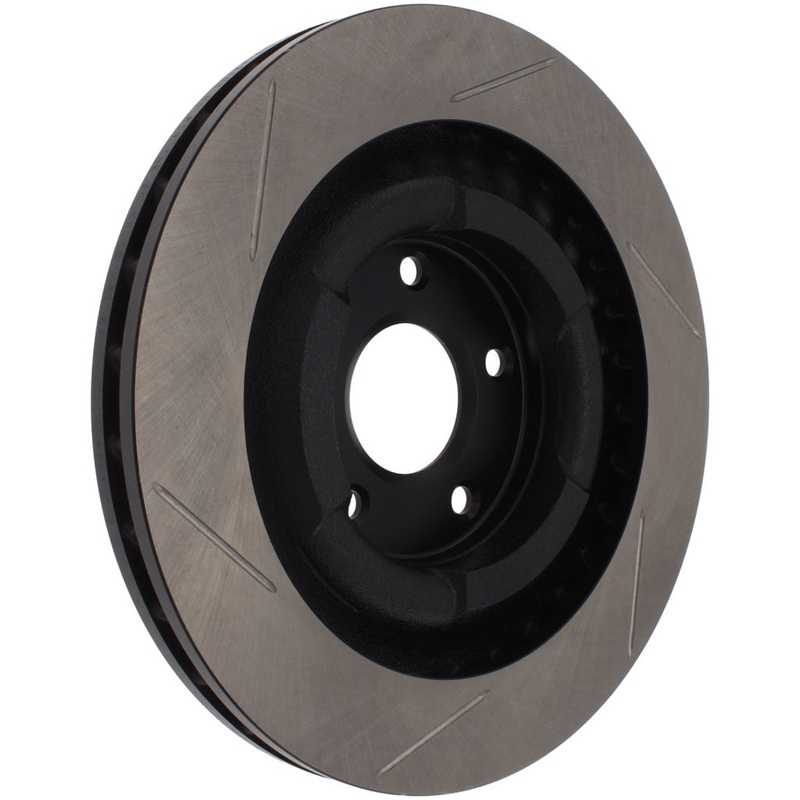 StopTech Power Slot 06-10 Chevrolet Corvette Front Right Slotted Rotor