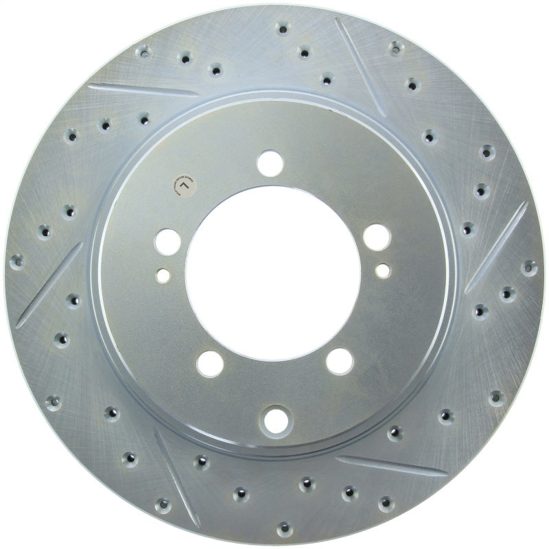 StopTech Select Sport Drilled & Slotted Rotor – Front Right