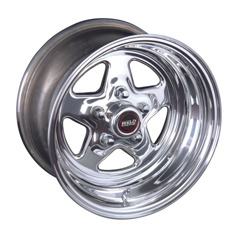 Weld ProStar 15×12 / 5×4.5 BP / 3.5in. BS Polished Wheel – Non-Beadlock