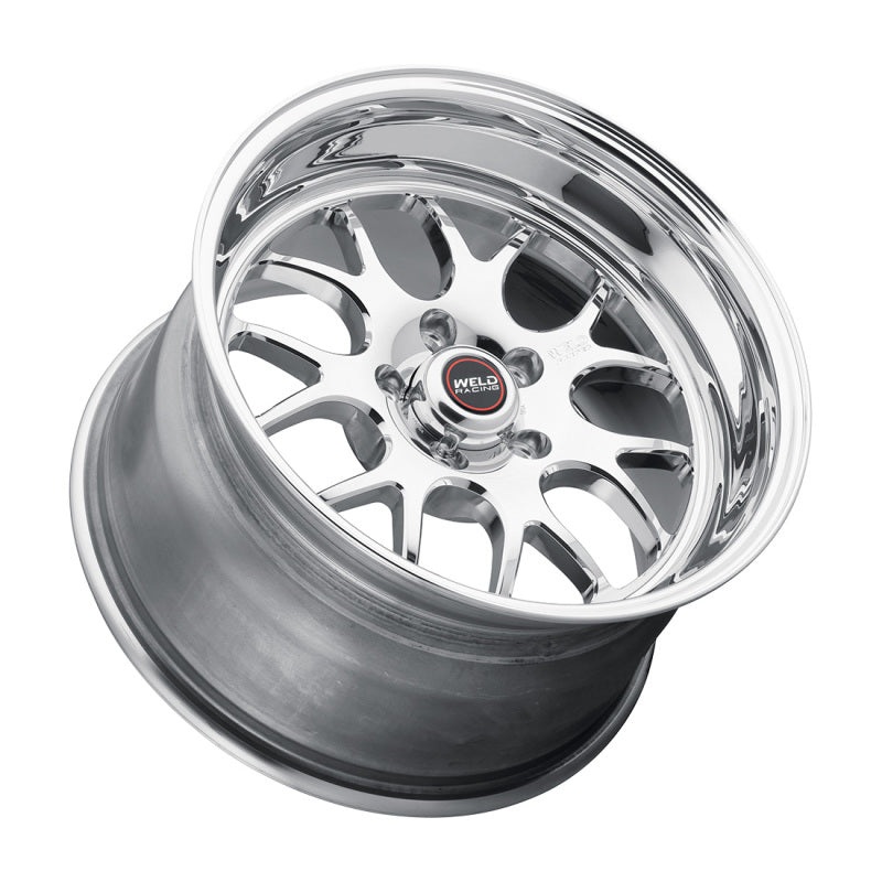 Weld S77 17×10 / 5x115mm BP / 5.2in. BS Polished Wheel (High Pad) – Non-Beadlock
