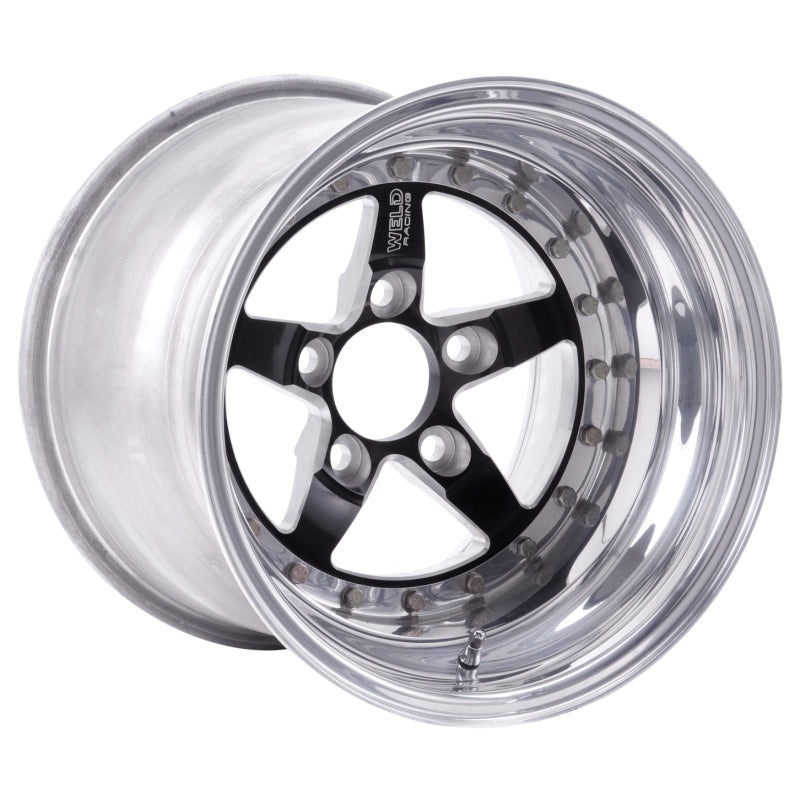 Weld Weldstar 15×9 / 5×4.5 BP / 5.5in. BS Black Wheel – Non-Beadlock