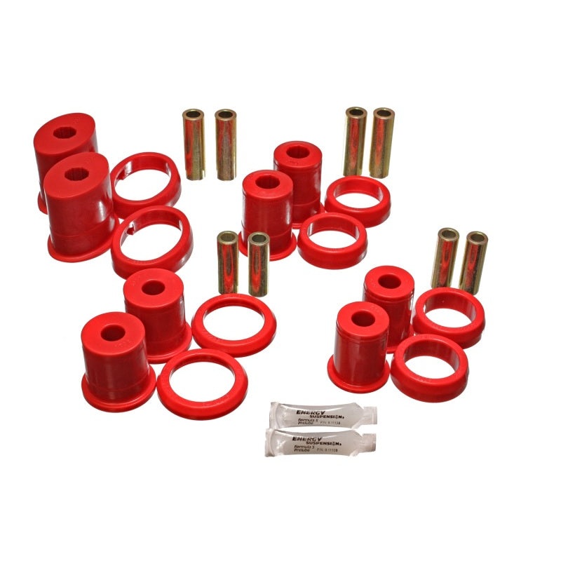 Energy Suspension Rr Lwr Cab W/Thrust Washer – Red