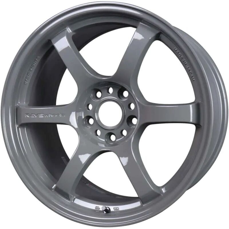 Gram Lights 57DR 18×9.5 +22 5-114.3 Glossy Gray Wheel