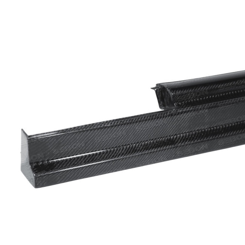 Seibon 09-10 Nissan 370Z NS Carbon Fiber Side Skirts