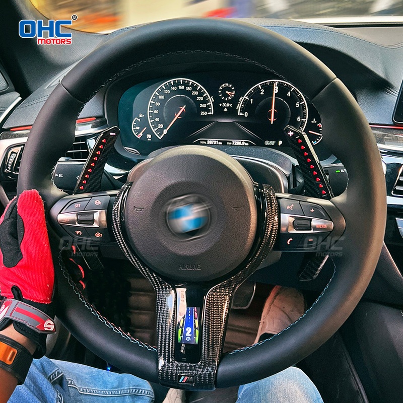 Carbon Fiber M1 Smart Trim for BMW M steering wheel