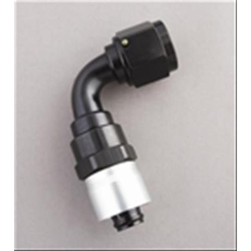 Fragola -4AN x 90 Degree Sport Crimp Hose End Non Swivel