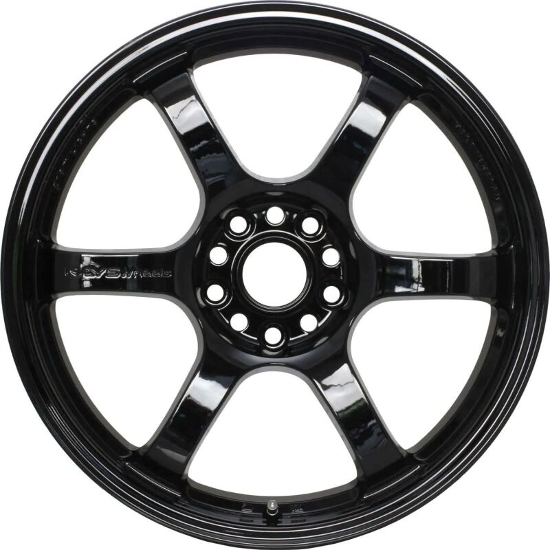 Gram Lights 57DR 18×9.5 +38 5-120 Glossy Black Wheel
