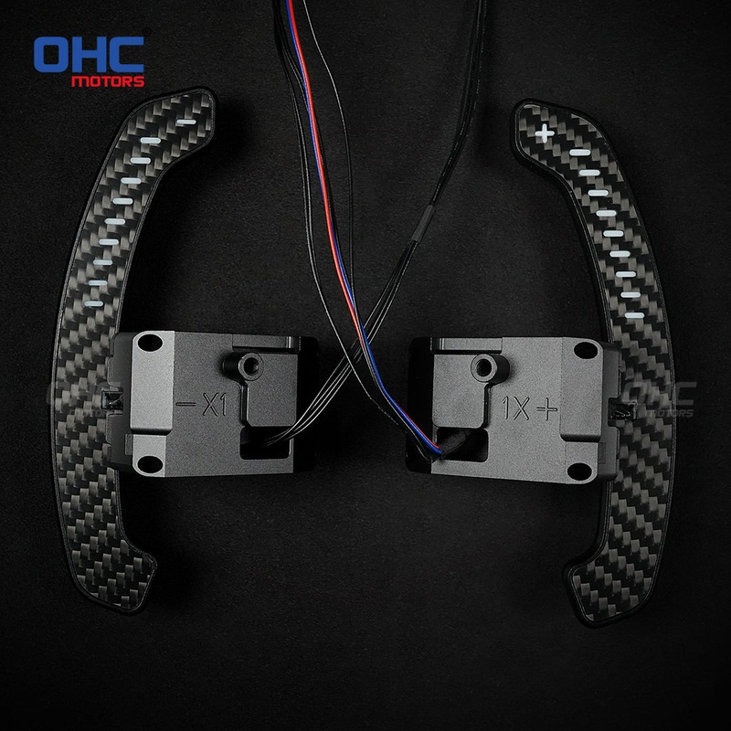 LED Magnetic Paddle Shifters For Hyundai N GT i30N Kona N Ioniq 5 N Elantra N Veloster N Mobile Phone Connection APP Control