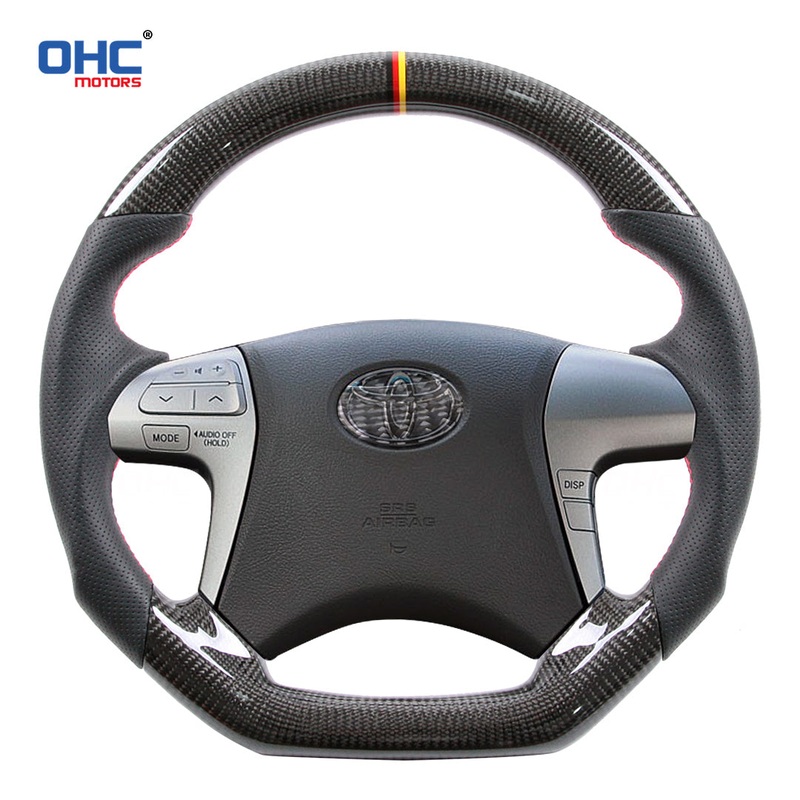 OHC Motors Carbon Fiber Steering Wheel for 2007 – 2011 Toyota Camry Xv40