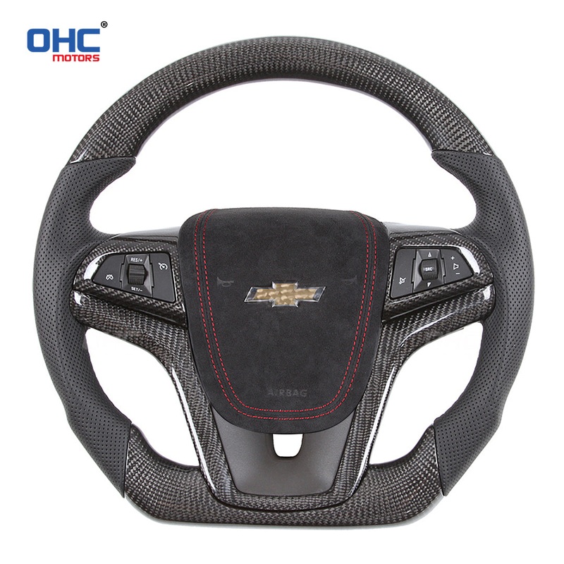 OHC Motors Carbon Fiber Steering Wheel for Chevrolet Camaro 2012-2015