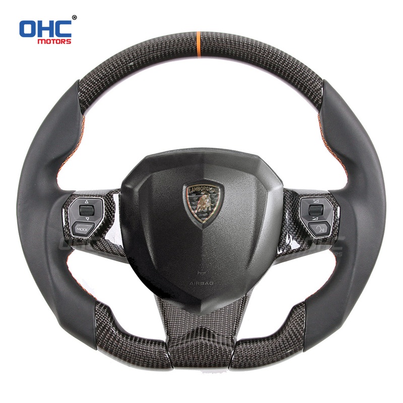 OHC Motors Carbon Fiber Steering Wheel for Lamborghini Aventador LP700 2013+