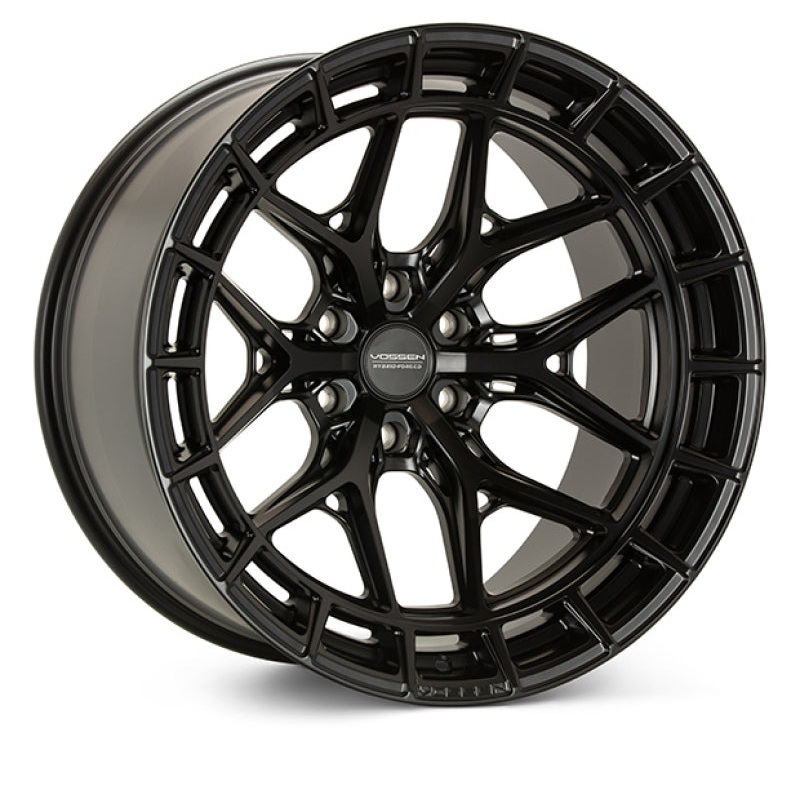 Vossen HFX-1 24×12 / 8×180 / ET-44 / Ultra Deep / 124.3 CB – Satin Black Wheel