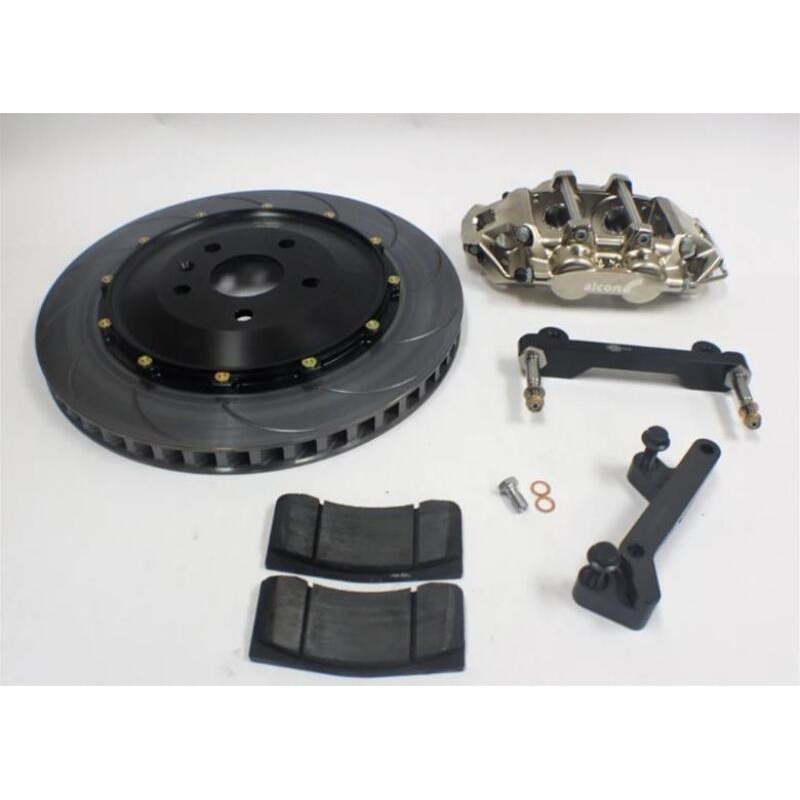 Alcon BMW E90/E92 M3 6 Piston 380x36mm Front Race Kit – Nickle Plated