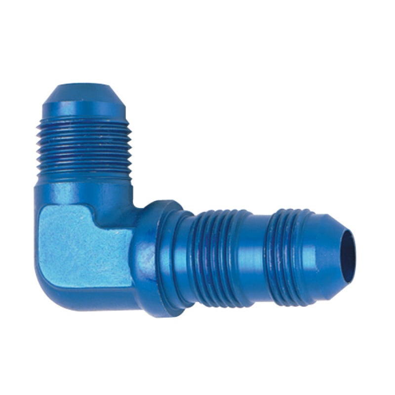 Fragola -10AN x 90 Degree Bulkhead – Blue